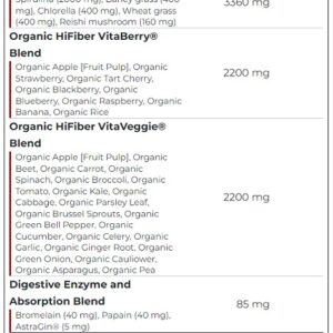 Scitec Vita Greens & Fruits 600g – Bild 3