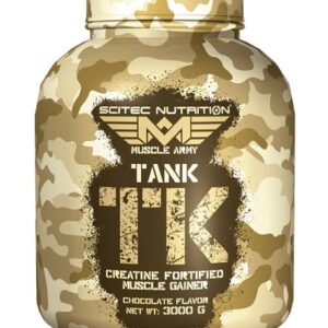 Scitec Muscle Army Tank 3000g - Chocolate – Bild 1