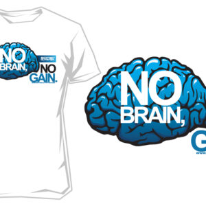 Scitec T-Shirt No Brain – Bild 1