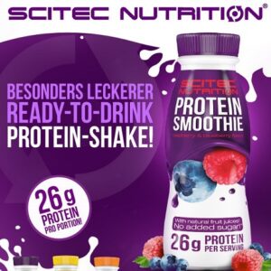 Scitec Protein Smoothie 8x330ml Blue-Raspberry – Bild 1