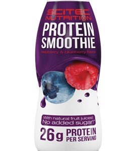 Scitec Protein Smoothie 8x330ml Blue-Raspberry – Bild 2