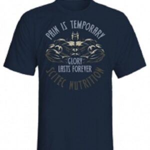 Scitec T-Shirt "Pain Is Temporary" blau – Bild 2