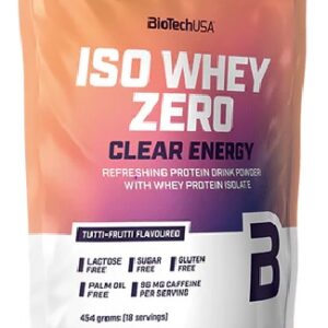 BioTech Iso Whey Zero Clear Energy 454g – Bild 3