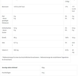 BioTech Marine Collagen 240g – Bild 4