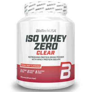 BioTech Iso Whey Zero Clear 500g - Red Berry – Bild 1
