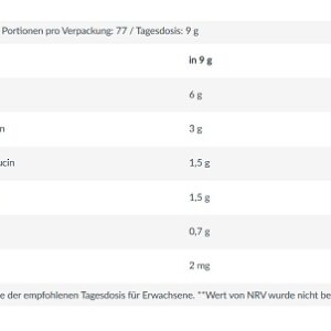 BioTech BCAA Zero 700g – Bild 2