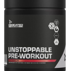 Dedicated Unstoppable Pre-Workout 300g – Bild 1