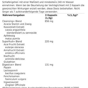 Muscletech 100% Pure 7-Day Cleanse, 42 Kapseln – Bild 2