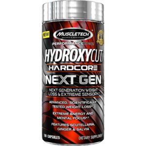 Muscletech Hydroxycut Hardcore Next Gen 100 Kapseln – Bild 1