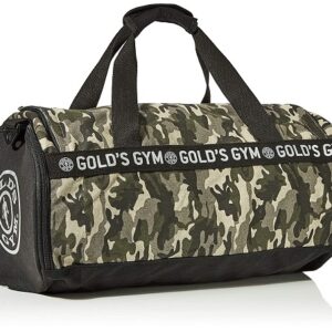 Golds Gym Camo Barrel Bag – Bild 1