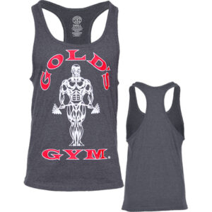 Gold´s Gym Classic Stringer Tank Top - Charcoal - Dunkelgrau – Bild 1
