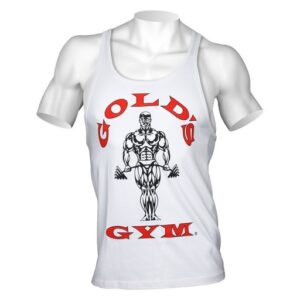 Gold´s Gym Classic Stringer Tank Top - Weiß – Bild 1