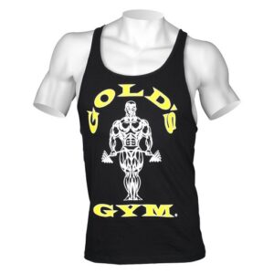 Gold´s Gym Classic Stringer Tank Top - Schwarz L – Bild 1