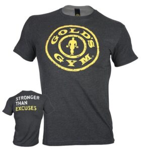Gold´s Gym Stronger Than EXCUSES Tee – Bild 1