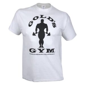 Gold´s Gym Classic Silhouette T-Shirt weiß – Bild 2