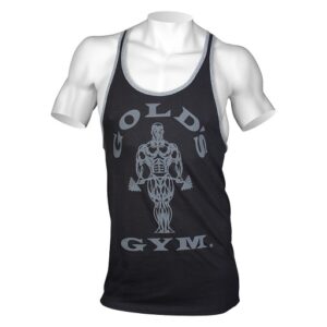 Gold´s Gym GGVST004 Contrast Stringer schwarz/grey - L – Bild 3