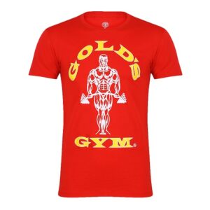 Gold´s Gym GGTS002 Muscle Joe T-Shirt - rot - L – Bild 1