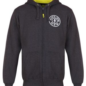 Gold´s Gym GGSWT007 - Charcoal Zip Hoodie - L – Bild 1