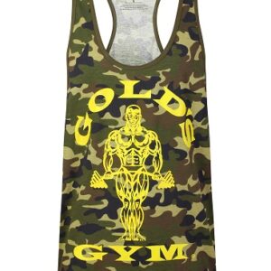 Gold´s Gym GGVST051 Muscle Joe Premium Tank Camo - green - L – Bild 1