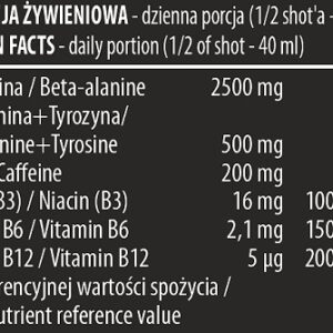 Activlab Black Wolf Shot Preworkout 12 x 80ml – Bild 2