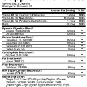 Rich Piana 5% Nutrition DIGESTIVE DEFENDER - 1x Diges-Ten 60 Kapseln & 1x Probio-75 60 Kapseln – Bild 3