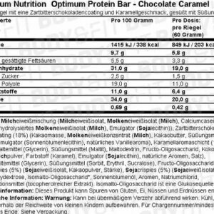 Optimum Nutrition Protein Bar EINZELN 1x60g – Bild 3