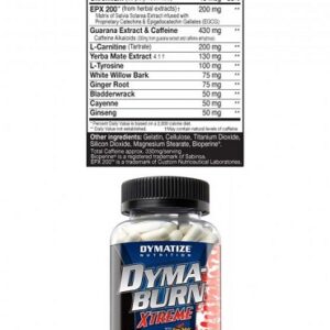 Dymatize Dyma Burn Xtreme 120 Kapsel – Bild 1
