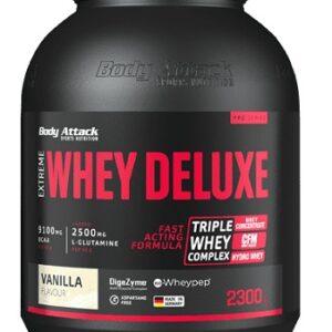 Body Attack Extreme Whey Deluxe 2,3kg - Amarena Cherry Cream – Bild 1
