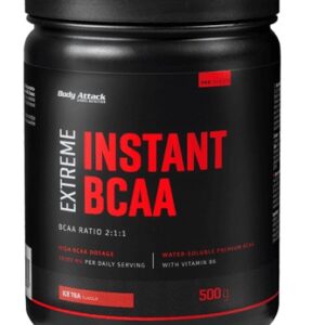 Body Attack Instant BCAA Extreme 500g - Iced-Tea Pfirsich – Bild 1