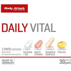 Body Attack Daily Vital 30 Packs – Bild 1