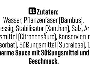 Body Attack Kebab Sauce 320ml – Bild 3