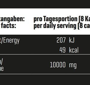 Body Attack Glutamine 1000 300 Caps – Bild 2