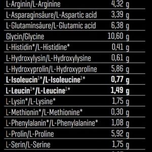 Body Attack Beef Amino Liquid 1000ml - Cherry – Bild 3