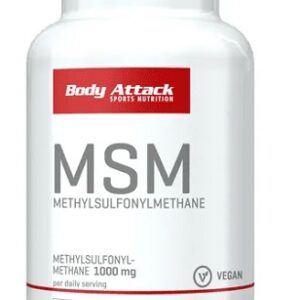 Body Attack MSM 100 Caps – Bild 1