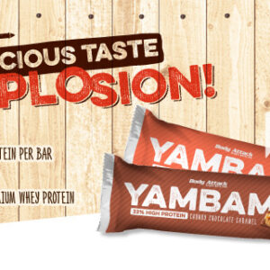 Body Attack YamBam Protein Riegel (15x80g) Coconut Peanut – Bild 2