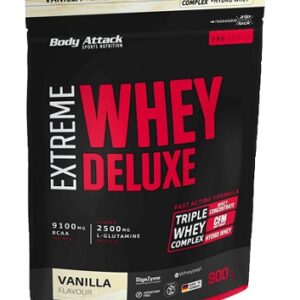 Body Attack Extreme Whey Deluxe 900g – Bild 1