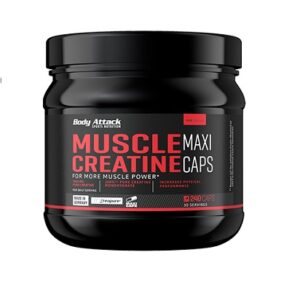Body Attack Muscle Creatine (Creapure) 240 Caps – Bild 1