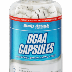 Body Attack BCAA Capsules 180 Caps – Bild 1