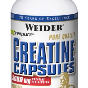 Weider Pure Creatine (Creapure) 200 Caps – Bild 1