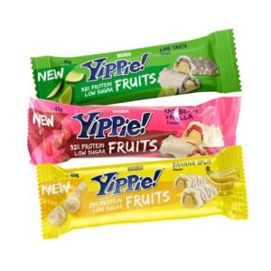 Weider Yippie Fruits Bar 12x50g – Bild 1