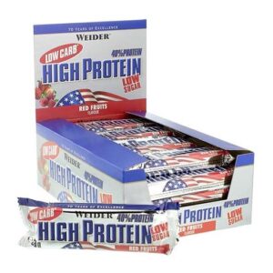 Weider Low Carb High Protein Riegel 20x100g – Bild 1