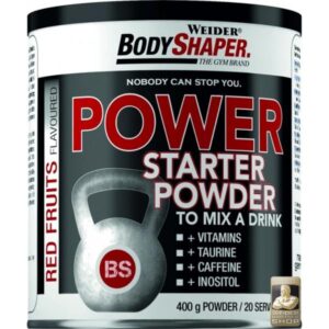 Weider Power Starter Powder 400g, Dose - Rote Früchte – Bild 1