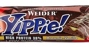 Weider Yippie Riegel 12x 45g Brownie-Vanille – Bild 1