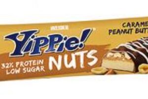 Weider Yippie Nuts Bar 32 % 12 x 45g – Bild 1