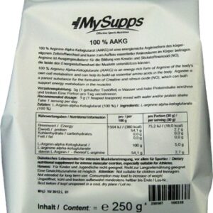 MySupps 100% AAKG 250g – Bild 1
