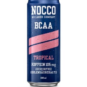Nocco BCAA Drink (24 x 330 ml) Tropical – Bild 1