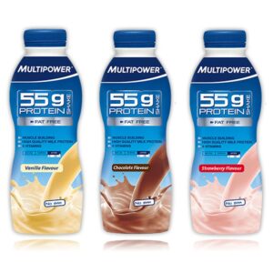 Multipower 55g Protein Shake 12x500ml – Bild 1