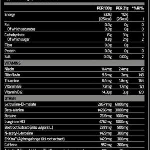USN 3XT Pump Booster - 420g – Bild 2