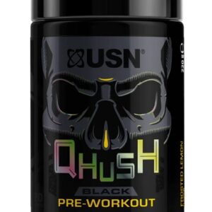 USN QHUSH Black Pre-Workout 220g (20 Serv.) – Bild 1