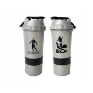 Kevin Levrone Shaker 500 ml Silver/Black – Bild 1